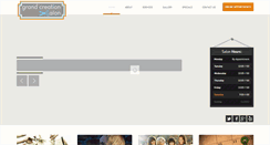 Desktop Screenshot of grandcreationsalon.com